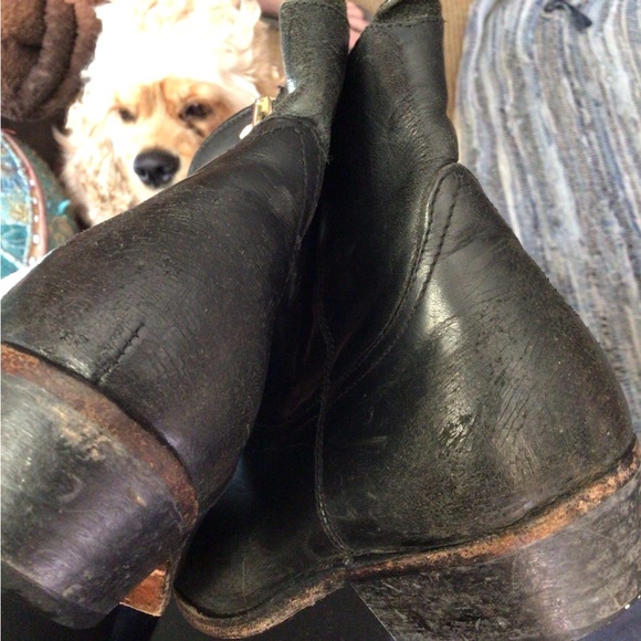 CLEARANCE SALE !2x Host Pick!! 🤩⭐️🤩vintage GOLDEN GOOSE COWBOY BOOTIES ⚡️🌟⚡️ - Picture 12 of 14